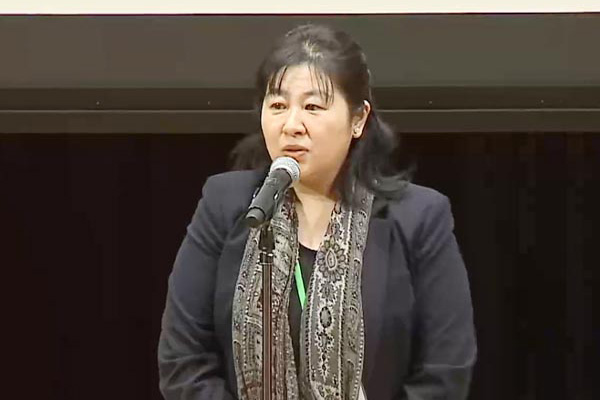 閉会式　新井恵幹事長挨拶